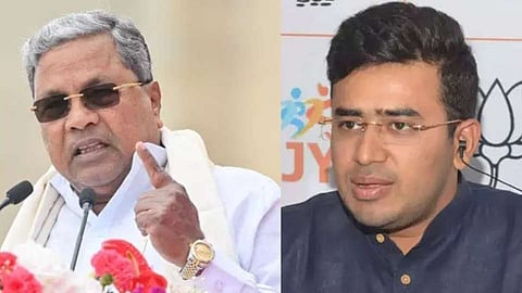 CM Siddaramaiah , MP Tejasvi surya