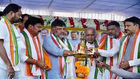 ರಾಯಚೂರಿನ ಸಭೆಯಲ್ಲಿ ಡಿ.ಕೆ ಶಿವಕುಮಾರ್