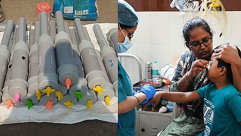 Children lose eyesight in Bhopal due to calcium carbide guns on Diwali