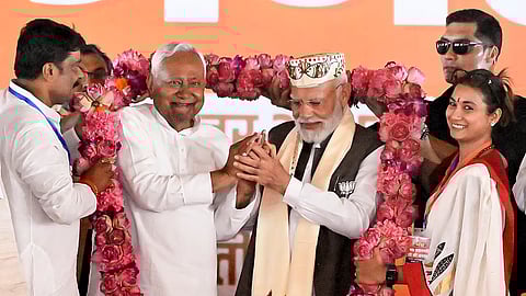 It was a mistake to briefly join hands with RJD, says CM Nitish Kumar at Bihar poll rally