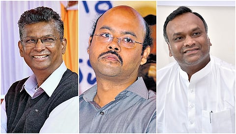 Satish, Yathindra And priyank kharge