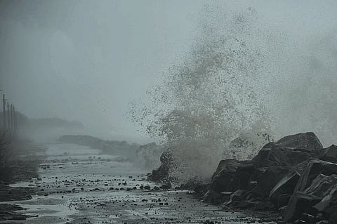 Cyclone Montha: Landfall begins near Kakinada; process to continue for 3–4 hours with winds up to 110 kmph