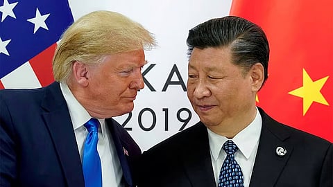 Donald Trump-Ki Jinping