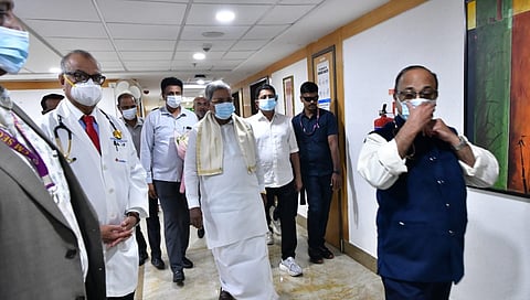 Karnataka Governor Gehlot hospitalised, CM visits him