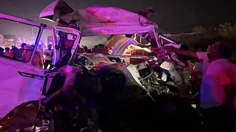 ಅಪಘಾತದ ದೃಶ್ಯ