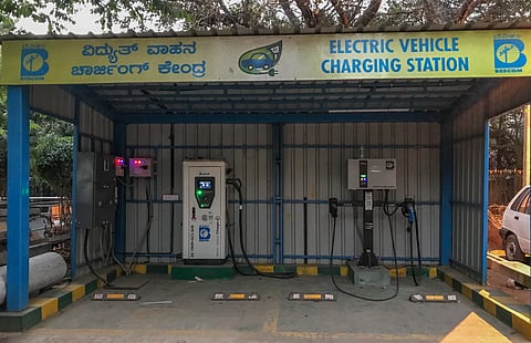 Electric charging stations