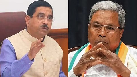 ಪ್ರಹ್ಲಾದ್ ಜೋಶಿ-ಸಿದ್ದರಾಮಯ್ಯ