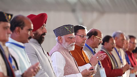 Modi envisions Uttarakhand as 'spiritual capital of the world', unveils Rs 8,000 crore projects