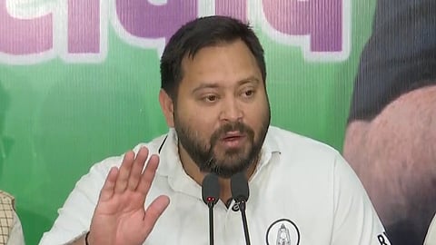 Tejashwi Yadav says he will not allow "foul play" in Bihar polls; alleges "NDA will make all attempts to slow down vote count"