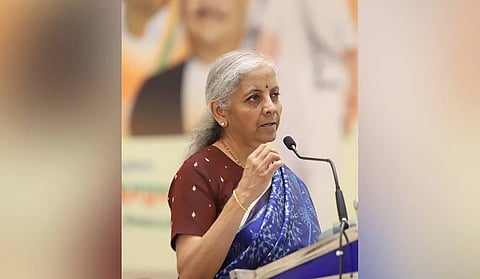 Union finance minister Nirmala Sitharaman