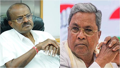 ಎಚ್ ಡಿ ಕುಮಾರಸ್ವಾಮಿ-ಸಿದ್ದರಾಮಯ್ಯ