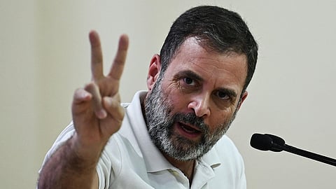 Congress leader Rahul Gandhi