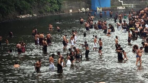 Sabarimala pilgrims