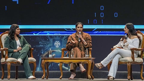 Richa Ghosh - Sania Mirza - Mayanti Langer