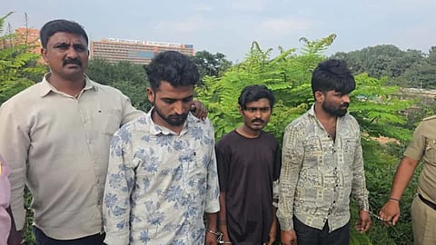 Three arrest in murder case