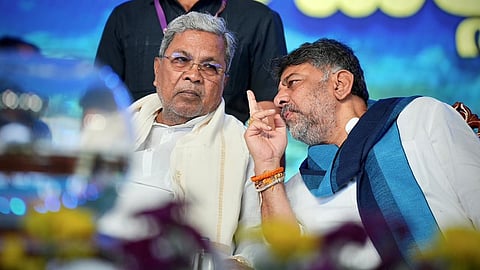 Siddaramaiah- DK Shivakumar in Matsya mela