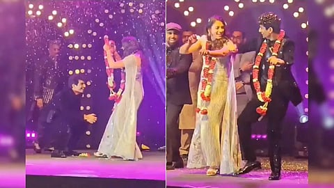 Smriti Mandhana Dance with Palash Muchhal