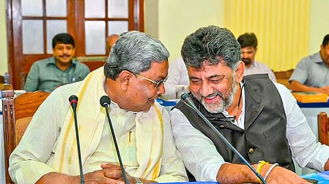 Siddaramaiah and D K Shivakumar