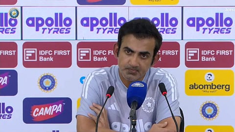 Coach Gautam Gambhir