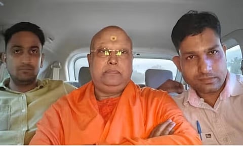 self-styled godman Chaitanyanand