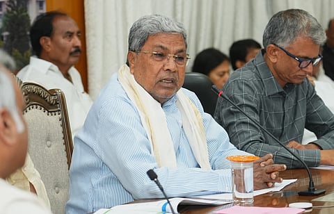 Chief Minister Siddaramaiah today launched the distribution of additional crop damage compensation "input subsidy" from the state government to farmers