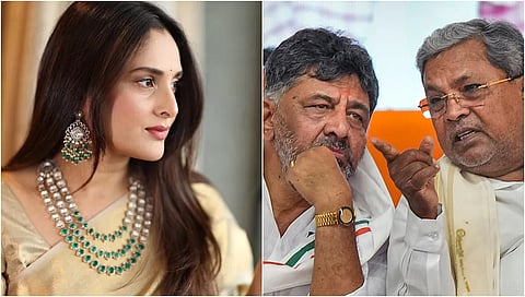 ರಮ್ಯಾ-ಡಿಕೆ ಶಿವಕುಮಾರ್-ಸಿದ್ದರಾಮಯ್ಯ