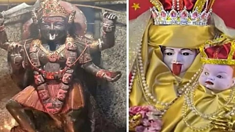 Kali idol found dressed as Mother Mary