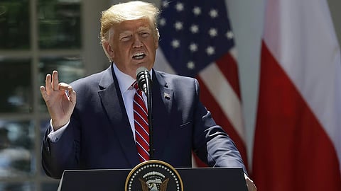 US President Donald Trump