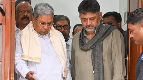 CM Siddaramaiah- DK Shivakumar