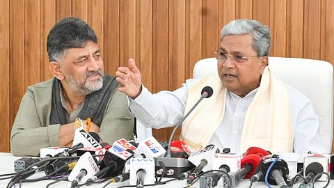 CM Siddaramaiah and DCM DK Shivakumar