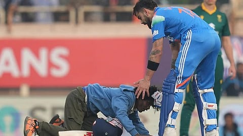 Virat Kohli and his Fan