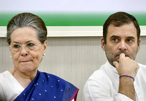 Sonia Gandhi and Rahul Gandhi