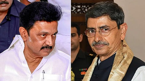 Tamil Nadu CM- TN governor (file photo)