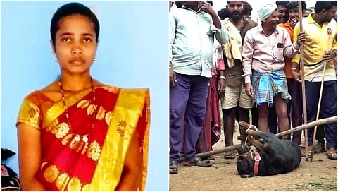 ದಾವಣಗೆರೆ: ಗೃಹಿಣಿ ಮೇಲೆ ರಾಟ್ ವೀಲರ್ಗಳ ಭಯಾನಕ ದಾಳಿ; ಅನಾಥರಾದ ಮೂವರು ಮಕ್ಕಳು!