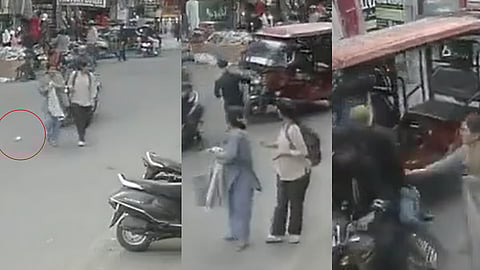 Jaipur Woman Accidentally Drops Bundle Of 50K Rupees Notes On Busy Street