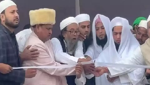 Suspended TMC MLA lays foundation stone for 'Babri-style' mosque in WB