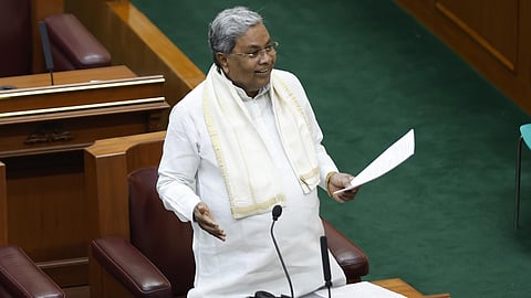 CM Siddaramaiah speaks in Belagavi session