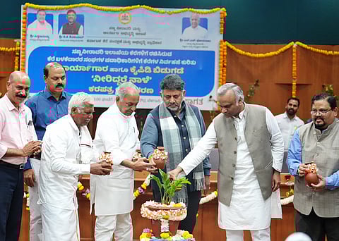 Approximately 40000 crores will be spent to fill the lakes with water Says Dk Shivakumar