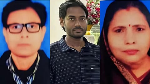 Ambesh has been arrested for the murder of his parents Shyam Bahadur and Babita