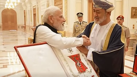Narendra Modi-Sultan Haitham bin Tarik
