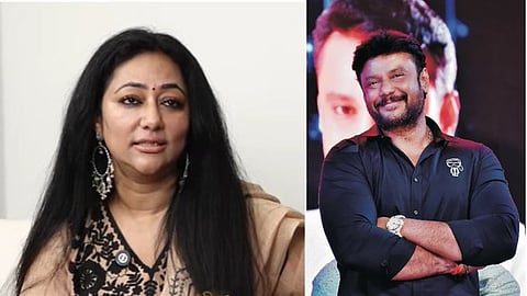 Vijayalakshmi, Darshan(File photo)