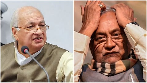 Bihar Governor Arif Mohammed Khan-Chief Minister Nitish Kumar