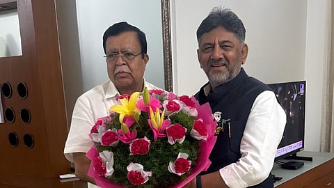 DK Shivakumar meet KN Rajanna