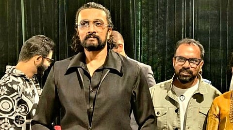 Chakravarthy Chandrachud stands for Kiccha Sudeep