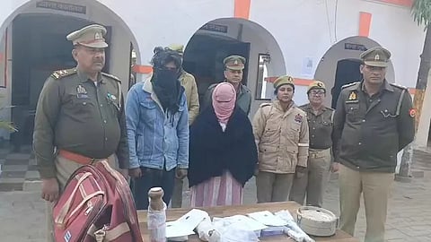 Police have recovered the grinder used to cut the body, along with other tools and arrested accused