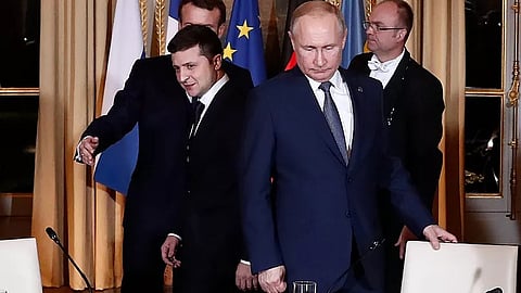 Zelensky-President Putin
