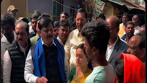 social welfare minister DR.HC. Mahadevappa