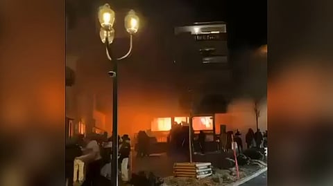 Local media reported that police had confirmed fatalities and injuries but an exact figure was not immediately available.