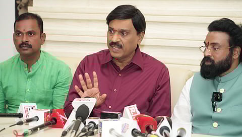 Congress MLA Nara Bharat Reddy seen with Ganja peddler, says Janardhan Reddy