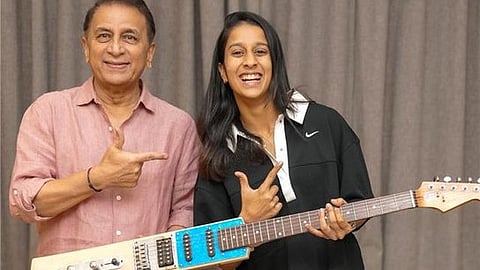 Sunil Gavaskar-Jemimah Rodrigues